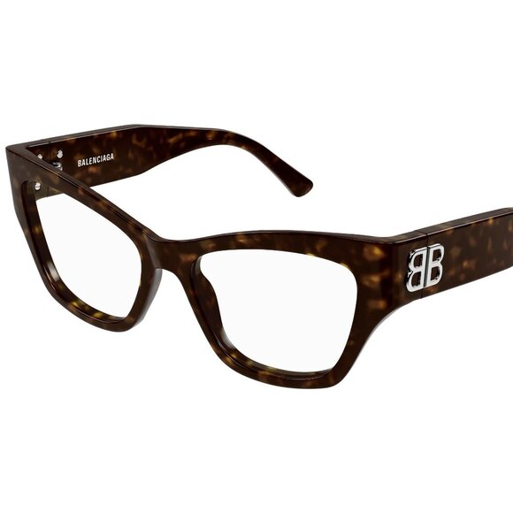 NWT BALENCIAGA SUNGLASSES WOMEN HAVANA BROWN CAT EYE EYEWEAR BALENCIAGA NEW - Picture 2 of 4